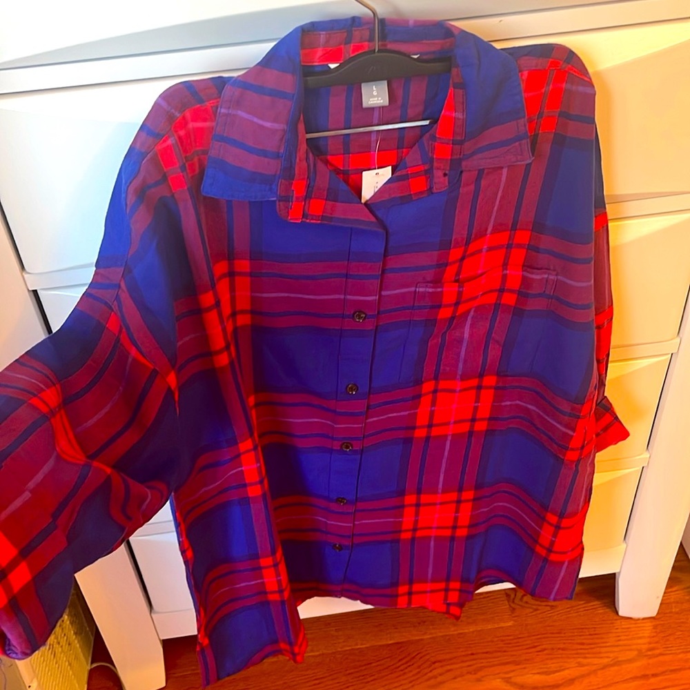 Old navy button down.
